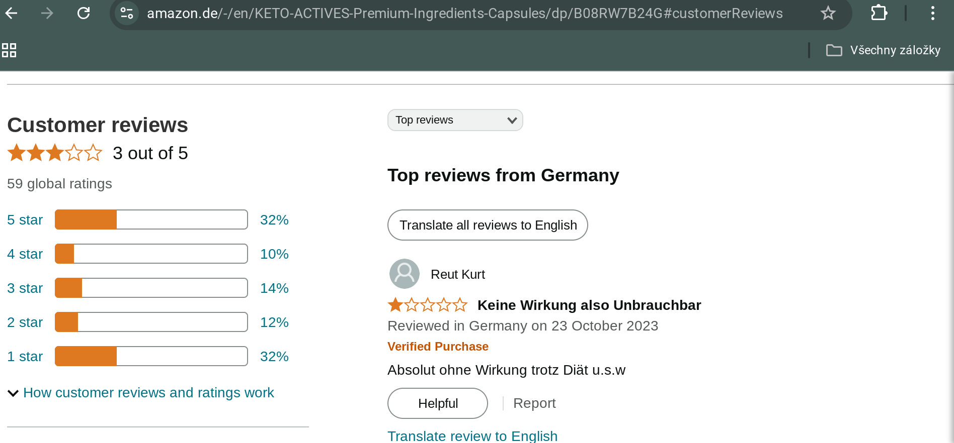 keto actives hodnocení